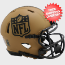 NFL Shield Logo NFL Mini Speed Football Helmet <B>SALUTE TO SERVICE 2</B>