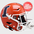 Helmets, Full Size Helmet: Illinois Fighting Illini SpeedFlex Football Helmet <i>Orange</i>