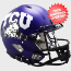 TCU Horned Frogs Speed Football Helmet <B>Satin Purple</B>