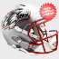 New Mexico Lobos Speed Replica Football Helmet <i>Silver</i>