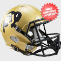 Helmets, Full Size Helmet: Colorado Buffaloes Speed Replica Football Helmet