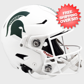 Michigan State Spartans SpeedFlex Football Helmet <i>2023 Matte White</i>