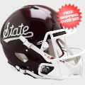 Helmets, Full Size Helmet: Mississippi State Bulldogs Speed Football Helmet <i>Script</i>