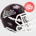 Helmets, Mini Helmets: Mississippi State Bulldogs NCAA Mini Speed Football Helmet <i>Script</i>