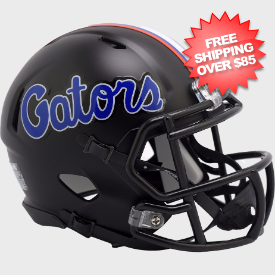 Florida Gators NCAA Mini Speed Football Helmet <i>Satin Black</i>