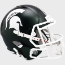 Michigan State Spartans Speed Replica Football Helmet <i>Satin Green</i>