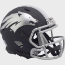 Nevada Wolf Pack NCAA Mini Speed Football Helmet <B> Matte Navy</B>