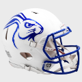 Helmets, Mini Helmets: South Dakota State Jackrabbits NCAA Mini Speed Football Helmet <B>Chrome De...