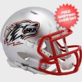 Helmets, Mini Helmets: New Mexico Lobos NCAA Mini Speed Football Helmet <i>Silver</i>