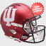 Indiana Hoosiers Speed Football Helmet <i>Anodized Crimson</i>