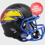 Kansas Jayhawks NCAA Mini Speed Football Helmet <i>Black</i>