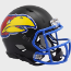 Kansas Jayhawks NCAA Mini Speed Football Helmet <i>Black</i>