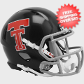 Helmets, Mini Helmets: Texas Tech Red Raiders NCAA Mini Speed Football Helmet <i>Throwback</i>