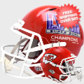 Helmets, Full Size Helmet: Kansas City Chiefs Speed Replica Football Helmet <B>SUPER BOWL 58 CHAMPIONS...