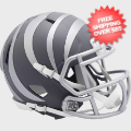 Helmets, Mini Helmets: Cincinnati Bengals NFL Mini Speed Football Helmet <B>SLATE</B>
