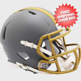 Cleveland Browns NFL Mini Speed Football Helmet <B>SLATE</B>