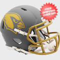 Helmets, Mini Helmets: Arizona Cardinals NFL Mini Speed Football Helmet <B>SLATE</B>