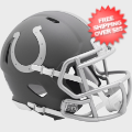 Helmets, Mini Helmets: Indianapolis Colts NFL Mini Speed Football Helmet <B>SLATE</B>