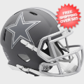 Helmets, Mini Helmets: Dallas Cowboys NFL Mini Speed Football Helmet <B>SLATE</B>