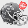 Helmets, Mini Helmets: Atlanta Falcons NFL Mini Speed Football Helmet <B>SLATE</B>