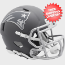 New England Patriots NFL Mini Speed Football Helmet <B>SLATE</B>