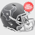 Helmets, Mini Helmets: Houston Texans NFL Mini Speed Football Helmet <B>SLATE</B>