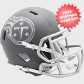Helmets, Mini Helmets: Tennessee Titans NFL Mini Speed Football Helmet <B>SLATE</B>