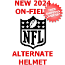 Denver Broncos Speed Football Helmet <i>2024 NEW</i>