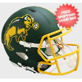 Helmets, Full Size Helmet: North Dakota State Bison Speed Football Helmet <i>Flat Green</i>