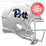 Pittsburgh Panthers NCAA Mini Speed Football Helmet <i>White</i>