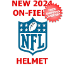 Denver Broncos NFL Mini Speed Football Helmet <i>2024 NEW Primary</i>