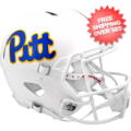 Helmets, Full Size Helmet: Pittsburgh Panthers Speed Football Helmet <i>White</i>