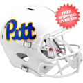 Helmets, Full Size Helmet: Pittsburgh Panthers Speed Replica Football Helmet <i>White</i>