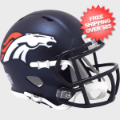 Helmets, Mini Helmets: Denver Broncos NFL Mini Speed Football Helmet <i>2024 NEW Primary</i>