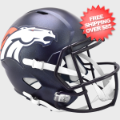Helmets, Full Size Helmet: Denver Broncos Speed Replica Football Helmet <i>2024 NEW Primary</i>