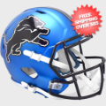 Helmets, Full Size Helmet: Detroit Lions Speed Replica Football Helmet <i>2024 NEW</i>