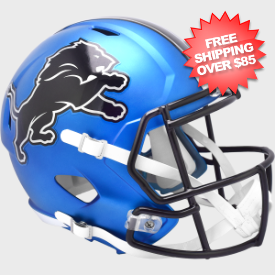 Detroit Lions Speed Replica Football Helmet <i>2024 NEW</i>