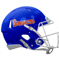 Helmets, Mini Helmets: Boise State Broncos NCAA Mini Speed Football Helmet <i>Script</i>