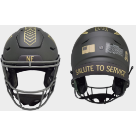 Miami Dolphins SpeedFlex Football Helmet <B>SALUTE TO SERVICE 4</B>