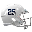 Penn State Nittany Lions Speed Football Helmet <i>#25</i>