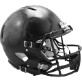 Helmets, Full Size Helmet: Army Black Knights Speed Football Helmet <i>Skull and Crossbones</i>