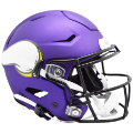Helmets, Full Size Helmet: Minnesota Vikings SpeedFlex Football Helmet <I>Satin Purple</I>