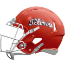 Illinois Fighting Illini NCAA Mini Speed Football Helmet <i>Script</i>