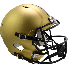 Army Black Knights Speed Replica Football Helmet