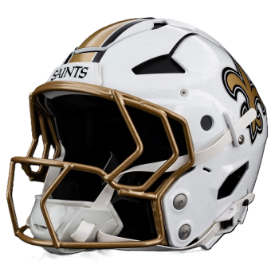 New Orleans Saints SpeedFlex Football Helmet <i>2025 Alternate On-Field</i>