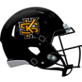 Helmets, Mini Helmets: Kennesaw State Owls NCAA Mini Speed Football Helmet <B>Black</B>
