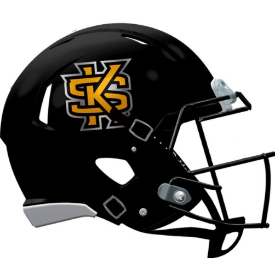 Kennesaw State Owls NCAA Mini Speed Football Helmet <B>Black</B>