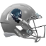 Howard Bison NCAA Mini Speed Football Helmet