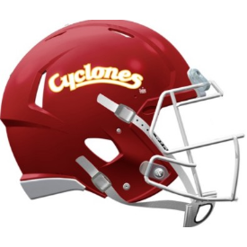 Iowa State Cyclones Speed Replica Football Helmet <i>Cyclones Red</i>