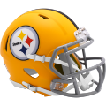 Helmets, Mini Helmets: Pittsburgh Steelers NFL Mini Speed Football Helmet <i>2025 Alternate On-Fie...